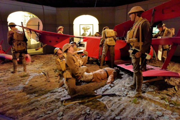 Death of Red Baron at Omaka Aviation Centre in Blenheim, New Zealand - Encircle Photos