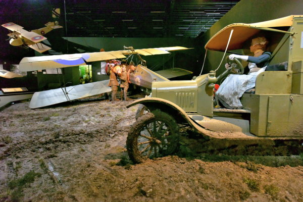Realistic Dioramas at Omaka Aviation Centre in Blenheim, New Zealand - Encircle Photos