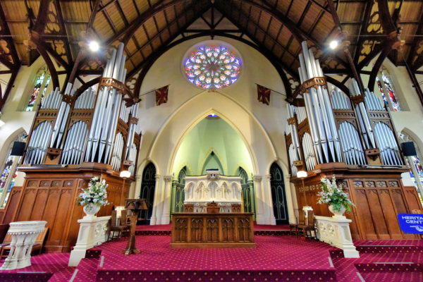 First Church of Otago Sanctuary in Dunedin, New Zealand - Encircle Photos