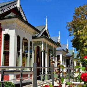 Victorian Row Houses in Dunedin, New Zealand - Encircle Photos