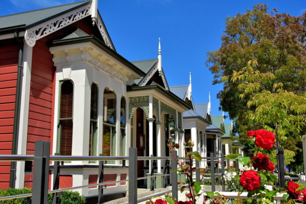 Victorian Row Houses in Dunedin, New Zealand - Encircle Photos