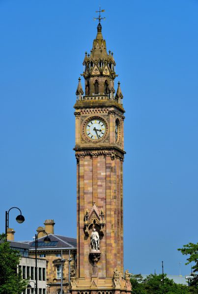 Albert Memorial Clock in Belfast, Northern Ireland - Encircle Photos