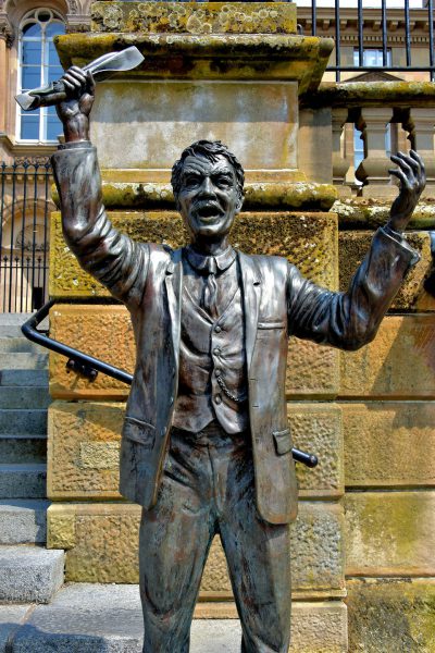 The Speaker Statue at Custom House in Belfast, Northern Ireland - Encircle Photos