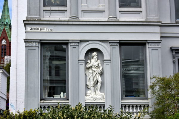 Poseidon Sculpture in Bergen, Norway - Encircle Photos