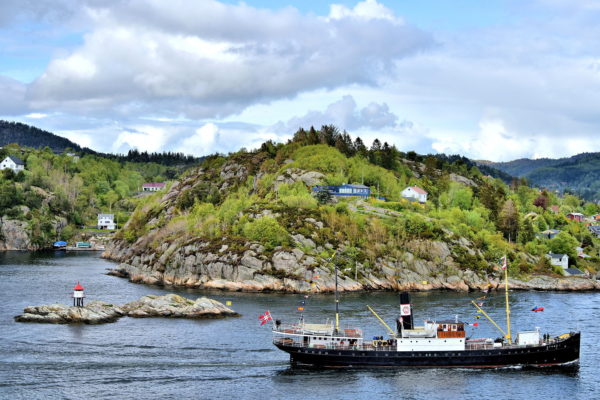Sailing Out of Bergen, Norway - Encircle Photos