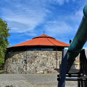 Cannon at Christiansholm Fortress in Kristiansand, Norway - Encircle Photos