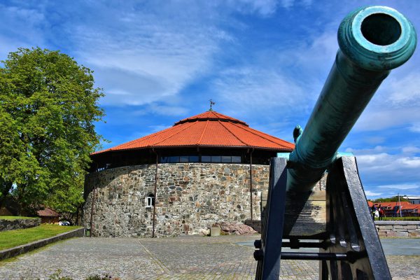 Cannon at Christiansholm Fortress in Kristiansand, Norway - Encircle Photos