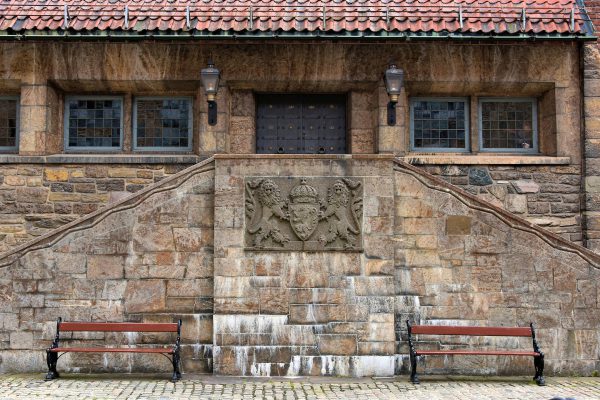 Inner Courtyard at Akershus Fortress in Oslo, Norway - Encircle Photos