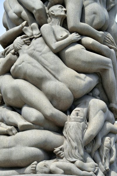 Monolith Tower Close Up at Frogner Park in Oslo, Norway - Encircle Photos