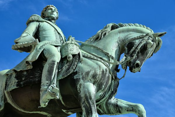 King Charles III John Equestrian Statue in Oslo, Norway - Encircle Photos