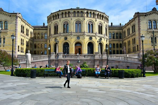 Storting Parliament Building in Oslo, Norway - Encircle Photos