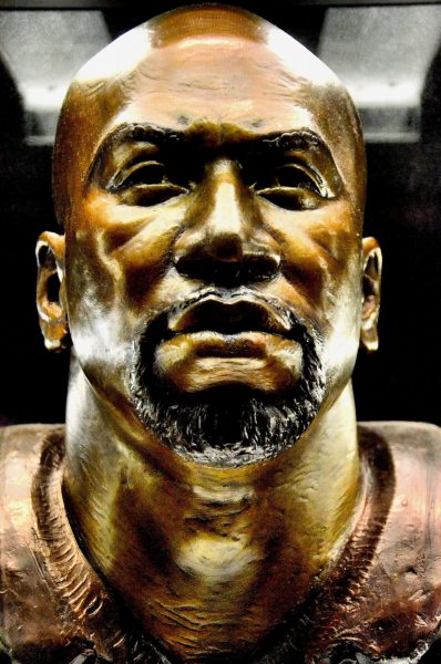 Minnesota Vikings John Randle Bust at Pro Football Hall of Fame in Canton, Ohio - Encircle Photos