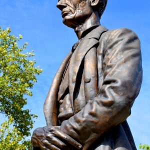 Abraham Lincoln Statue at Lytle Park by George Barnard in Cincinnati, Ohio - Encircle Photos