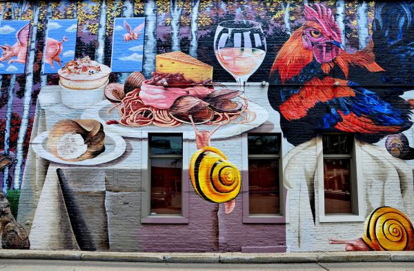 Cincinnati’s Table Mural by Scott Donaldson from ArtWorks in Cincinnati, Ohio - Encircle Photos