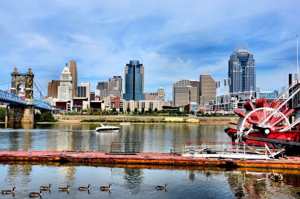 Downtown Skyline of Cincinnati, Ohio - Encircle Photos