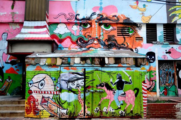 Alley Mural near North Pearl Street in Columbus, Ohio - Encircle Photos