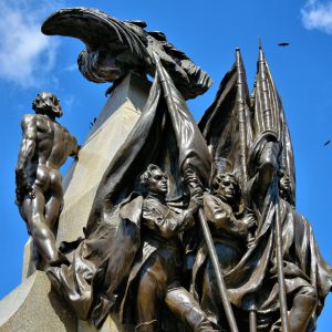 Simón Bolívar Monument in Casco Viejo, Panama City, Panama - Encircle Photos