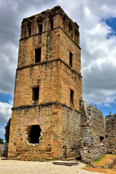 Cathedral Tower in Panamá Viejo, Panama City, Panama - Encircle Photos