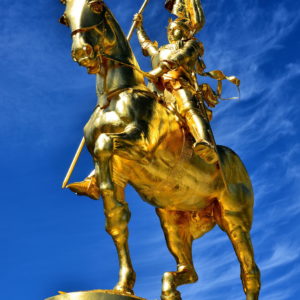 Jeanne D’Arc Statue near Philadelphia Museum of Art in Philadelphia, Pennsylvania - Encircle Photos