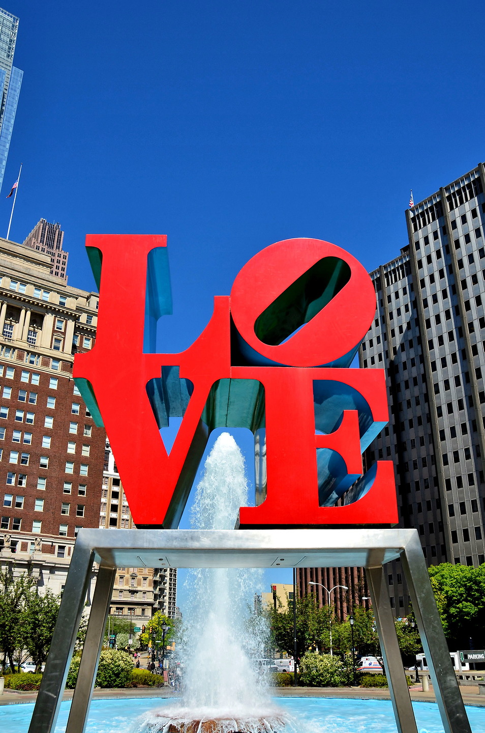 Chapter 46 LOVE Sculpture at LOVE Park in Philadelphia, Pennsylvania