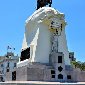 General José de San Martin Equestrian Statue in Lima, Peru - Encircle Photos