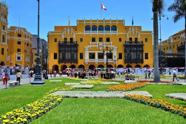 Palace of the Union in Lima, Peru - Encircle Photos