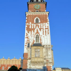 Town Hall Tower at Main Market Square in Kraków, Poland - Encircle Photos