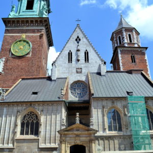 Clock and Silver Bells’ Towers at Wawel Cathedral in Kraków, Poland - Encircle Photos