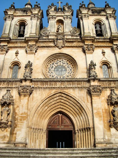 Alcobaça Monastery Church Entrance in Alcobaça, Portugal - Encircle Photos