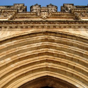 House of Aviz Coat of Arms in Alcobaça, Portugal - Encircle Photos