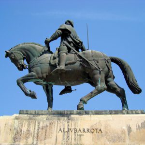 Equestrian Statue of Nuno Álvares Pereira in Batalha, Portugal - Encircle Photos