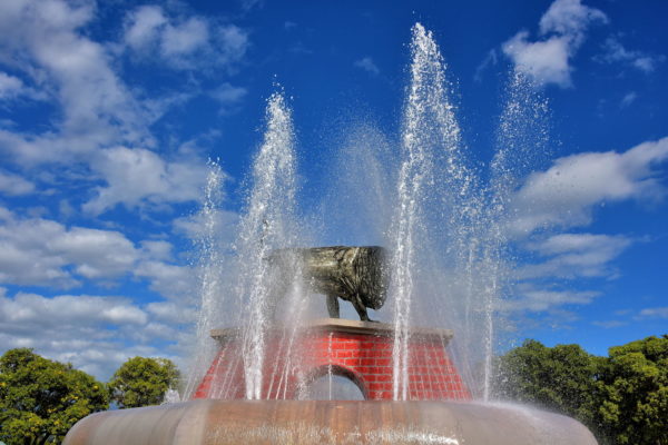 Lion Fountain at La Guancha in Ponce, Puerto Rico - Encircle Photos