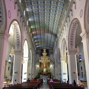 Interior of Iglesis de San Germán de Auxerre in San Germán, Puerto Rico - Encircle Photos