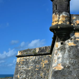 Sentry Box on Curtain Wall at El Morro in San Juan, Puerto Rico - Encircle Photos