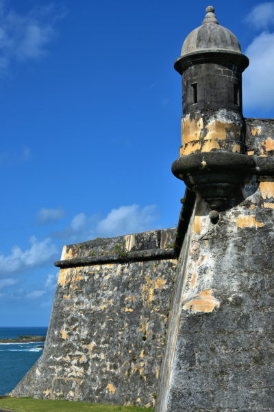 Sentry Box on Curtain Wall at El Morro in San Juan, Puerto Rico - Encircle Photos