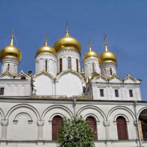 Cathedral of the Annunciation within Kremlin in Moscow, Russia - Encircle Photos