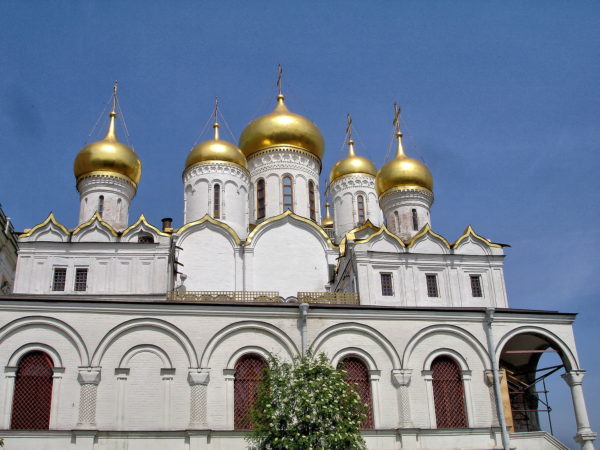 Cathedral of the Annunciation within Kremlin in Moscow, Russia - Encircle Photos