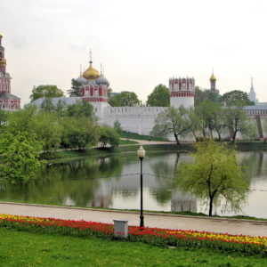 Novodevichy Convent along Moskva River in Moscow, Russia - Encircle Photos