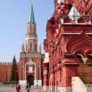 St. Nicholas Tower at Red Square in Moscow, Russia - Encircle Photos