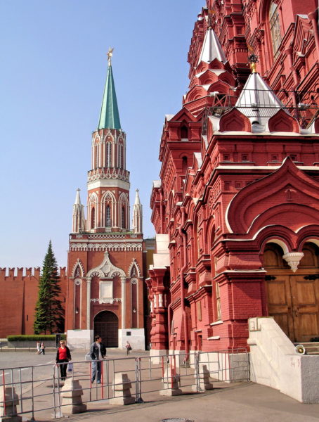 St. Nicholas Tower at Red Square in Moscow, Russia - Encircle Photos