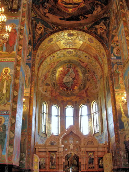 Inside Church on Spilled Blood in Saint Petersburg, Russia - Encircle Photos