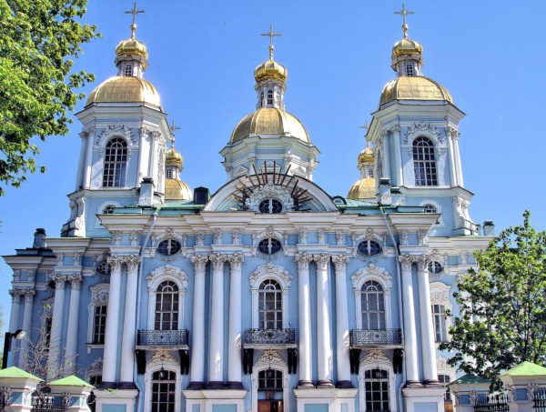St. Nicholas Naval Cathedral in Saint Petersburg, Russia - Encircle Photos