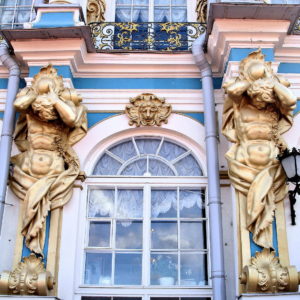 Atlantes Sculptures on Catherine Palace near Saint Petersburg, Russia - Encircle Photos