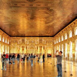 Great Hall in Catherine Palace near Saint Petersburg, Russia - Encircle Photos