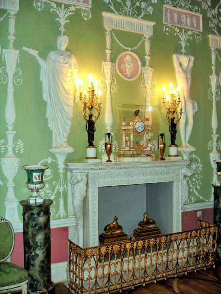 Green Dining Room in Catherine Palace near Saint Petersburg, Russia - Encircle Photos
