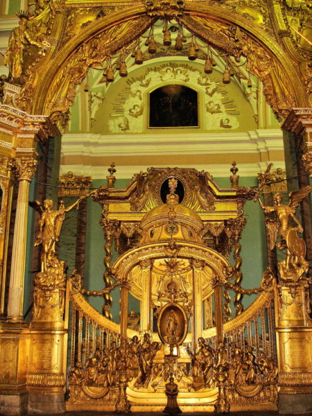 Cathedral Central Altar at Peter and Paul Fortress in Saint Petersburg, Russia - Encircle Photos