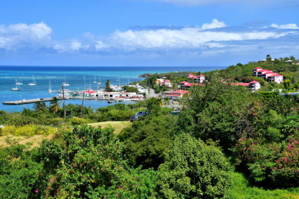 Overlook of Gallows Bay in Christiansted, Saint Croix - Encircle Photos