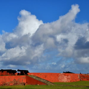 Coastal Battery at Fort Frederik in Frederiksted, Saint Croix - Encircle Photos