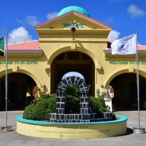 Cruise Terminal Welcome Gate in Basseterre, Saint Kitts - Encircle Photos