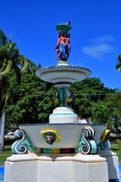 Fountain at Independence Square in Basseterre, Saint Kitts - Encircle Photos